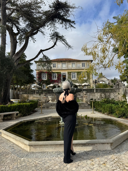 Alba Loves Velvet Bow Barette